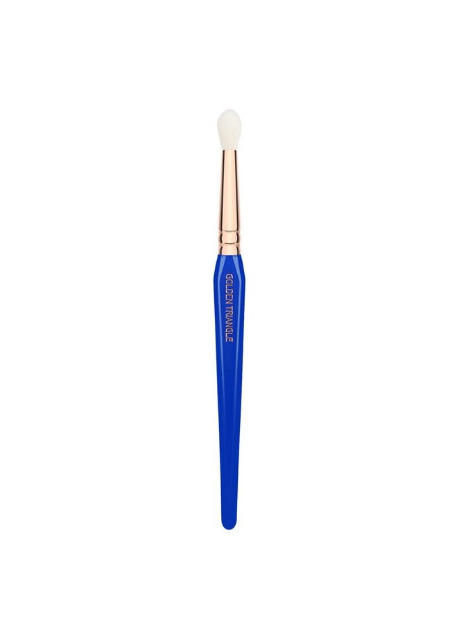 Bdellium Tools Professional Makeup Brush - Golden Triangle Series 783 Small Tapered Blending - With All Vegan and Soft Synthetic Fibers, For Applying & Blending Eyeshadow (Blue, 1pc)
