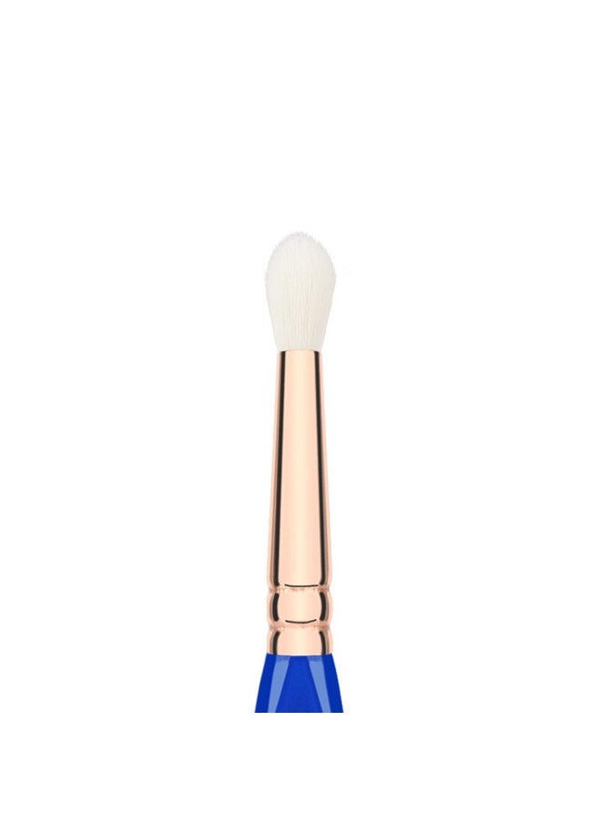 Bdellium Tools Professional Makeup Brush - Golden Triangle Series 783 Small Tapered Blending - With All Vegan and Soft Synthetic Fibers, For Applying & Blending Eyeshadow (Blue, 1pc)