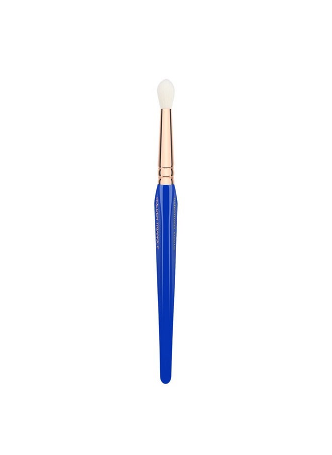 Bdellium Tools Professional Makeup Brush - Golden Triangle Series 783 Small Tapered Blending - With All Vegan and Soft Synthetic Fibers, For Applying & Blending Eyeshadow (Blue, 1pc)