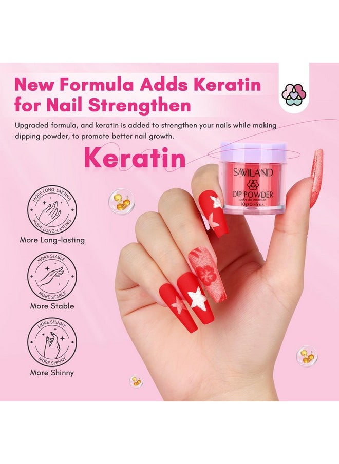 SAVILAND Dip Powder Nail Kit with Drill: Starter Set 30 Colors Summer Spring Keratin Dip Nails Powder with Dipping Powder Liquid Set Activator Base Top Coat Cuticle Oil for DIY Manicure Nail Art