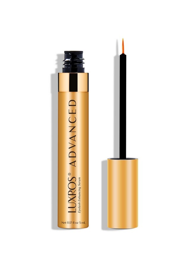 Eyelash Growth Serum 5 mL: Get Thick, Strong Lashes in Just 3-4 Weeks with Our Plant-Based Eyelash Growth Serum - No Parabens - Made in USA