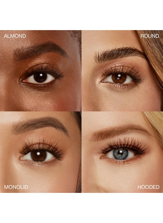 Ardell Naked Strip Lashes 421 - Natural-Looking, Long-Lasting False Eyelashes with Invisiband for Seamless Blend, 4 Pairs, 1-Pack