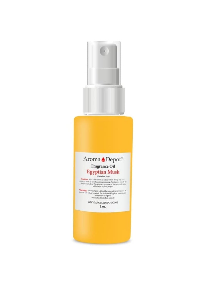 1 oz. Egyptian Musk Spray Perfume/Skin Body Fragrance Oil. Our Interpretation, Pure-Uncut. Add a Few Drops to Your Aromatherapy Diffuser. Smell Good All Day, Any Day!