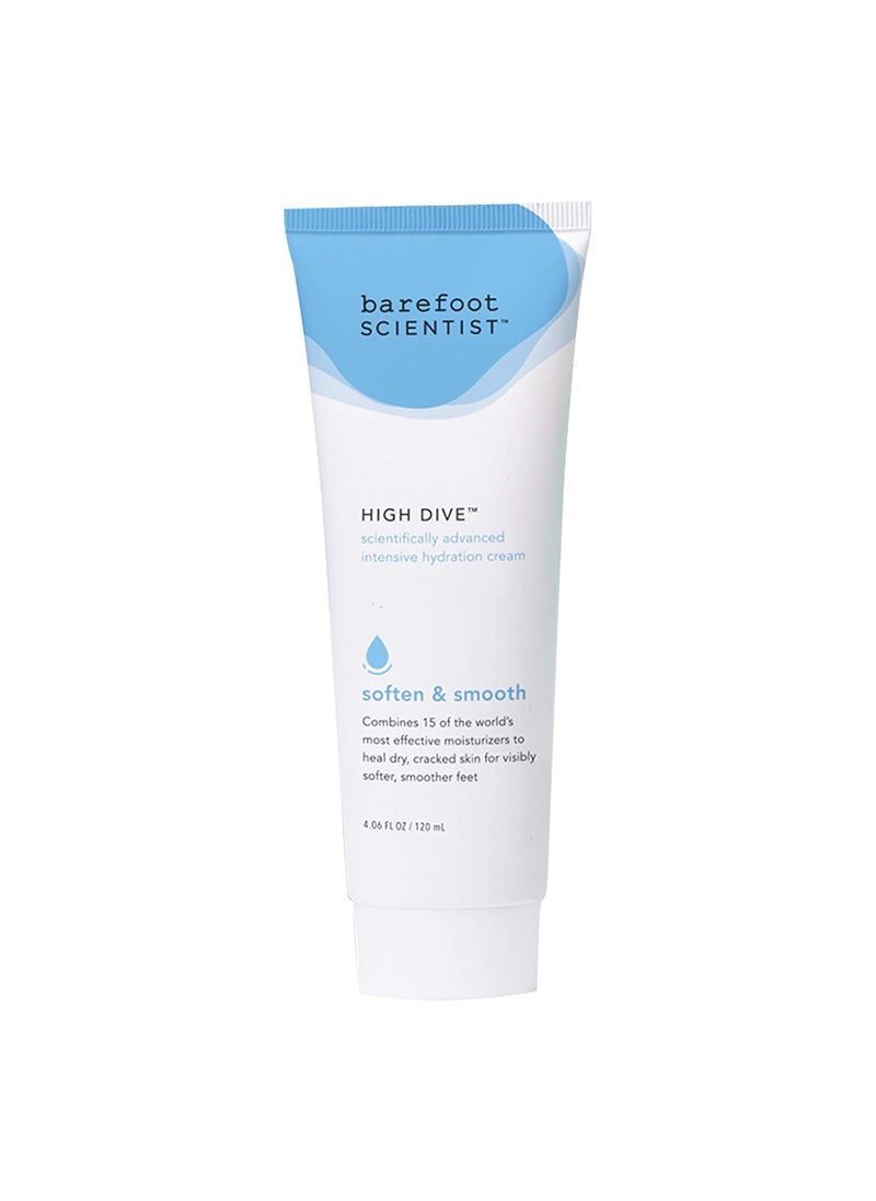 Barefoot Scientist High Dive Intensive Hydration Foot Therapy Cream, Specialized Moisture for Dry Feet and Cracked Heels