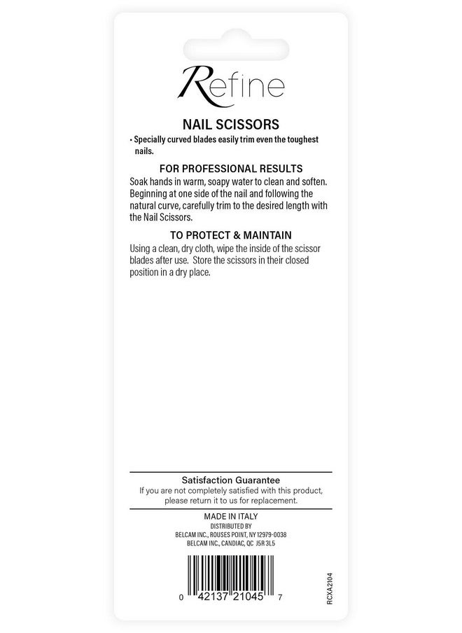 REFINE - Italy - Premium Nail Scissors