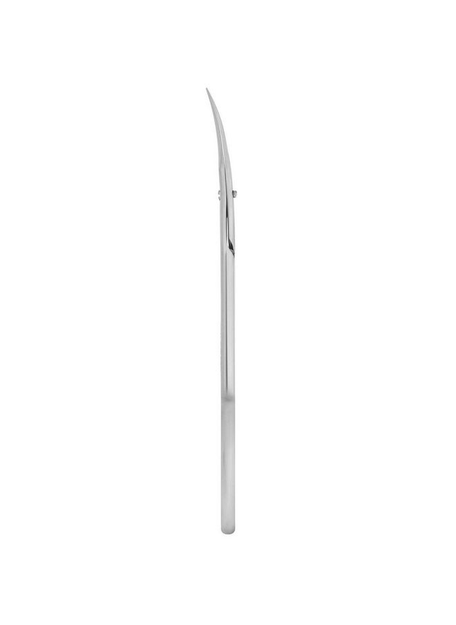 STALEKS Pro Expert 50 Type 3 Cuticle Scissors - Premium Quality Manicure Scissors - Stainless Steel Curved Scissors for Cuticles - Long Lasting Beauty Scissors for Cuticle Nail Care