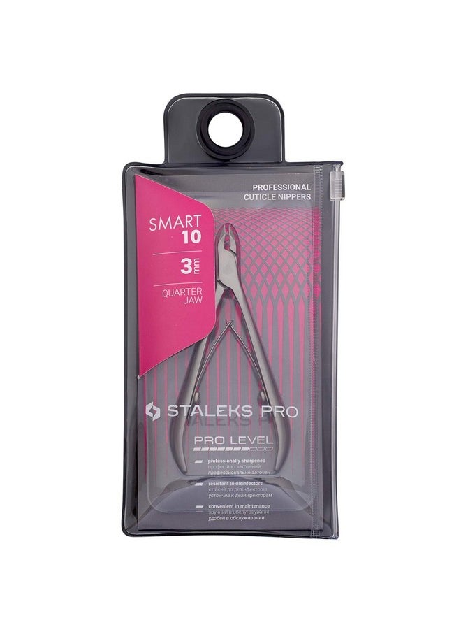 STALEKS PRO - Smart 10 Professional Cuticle Nippers 3 mm Blade