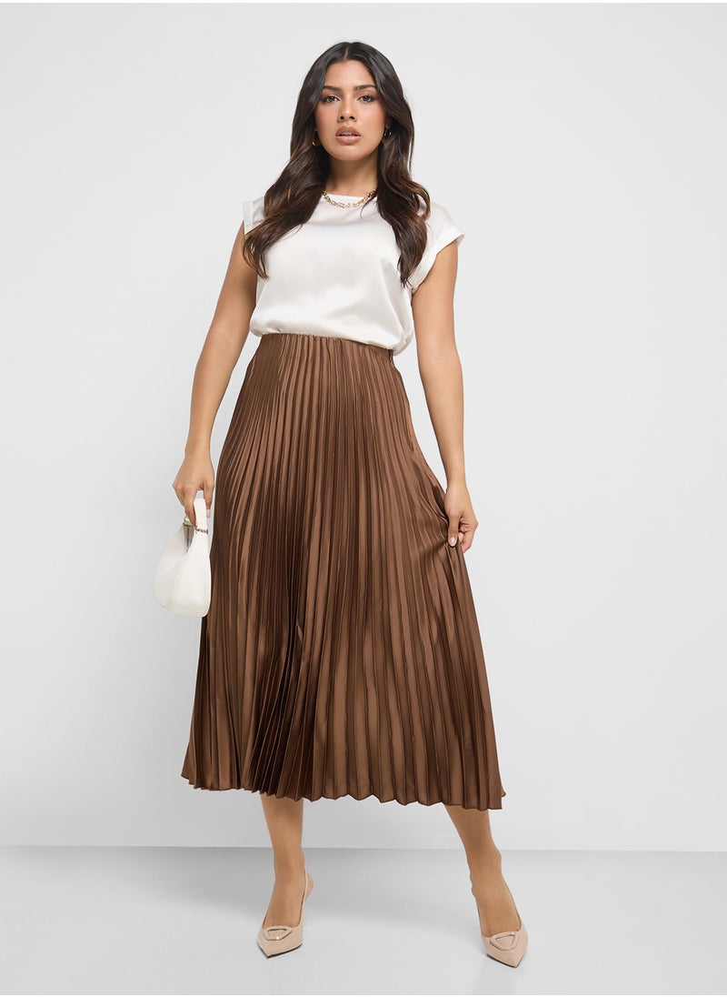 Pleated Skirt