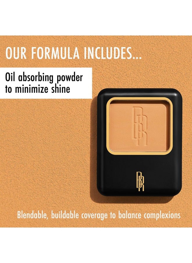 Black Radiance Natural Matte Foundation Powder, Minimizes Shine, Golden Almond