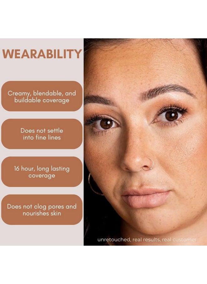 BaeBlu Organic Concealer, FULL Coverage Cover Up, 100% Natural, Made in USA, Sunshine