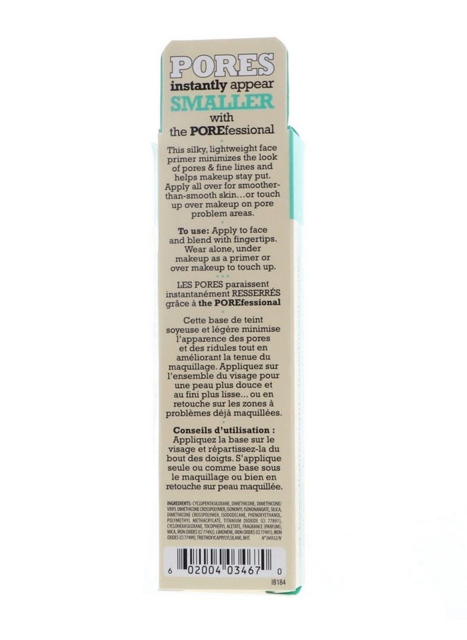 Benefit Cosmetics POREfessional Pro Balm Face Primer Pore Minimizer .75 Ounce