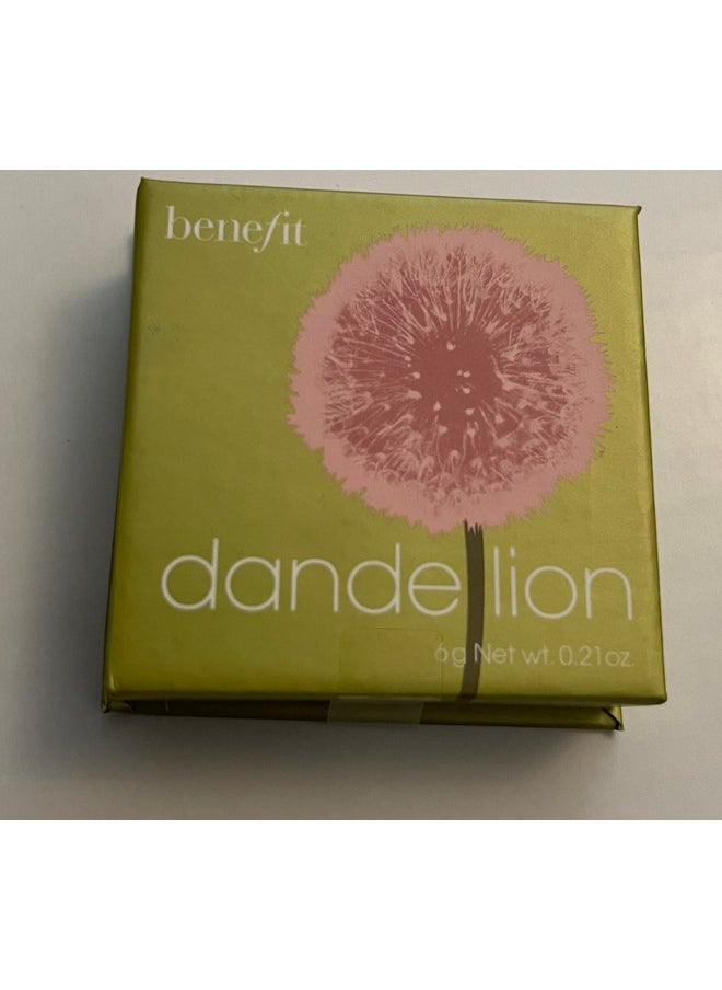 Benefit dandelion brightening finishing powder deluxe travel size 0.12 oz 3.5gram