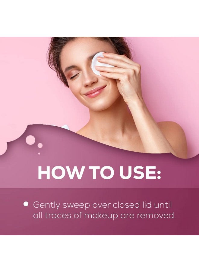 Andrea Eye Q's Oil-free Eye Makeup Remover Pads, 65-Count (Pack of 3)