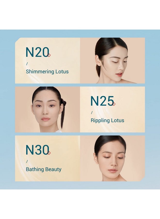 FLORASIS Flawless Jade Breathable Longwear Cushion Foundation (N25 Rippling Lotus)