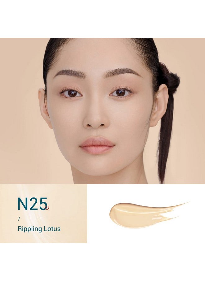 FLORASIS Flawless Jade Breathable Longwear Cushion Foundation (N25 Rippling Lotus)