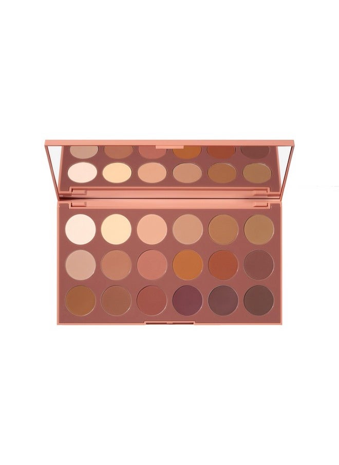 Morphe 18WT Makeup Palette - Matte Essentials Artistry Palette with Warm Toned, All-Matte Shades - Made to Build, Blend & Layer Flawlessly for Everyday, Versatile Makeup Looks (0.68 oz)