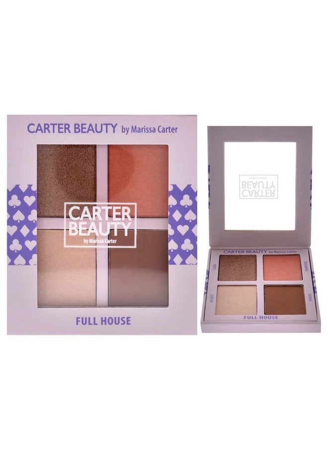 Carter Beauty Full House Palette - Blush And Highlighters