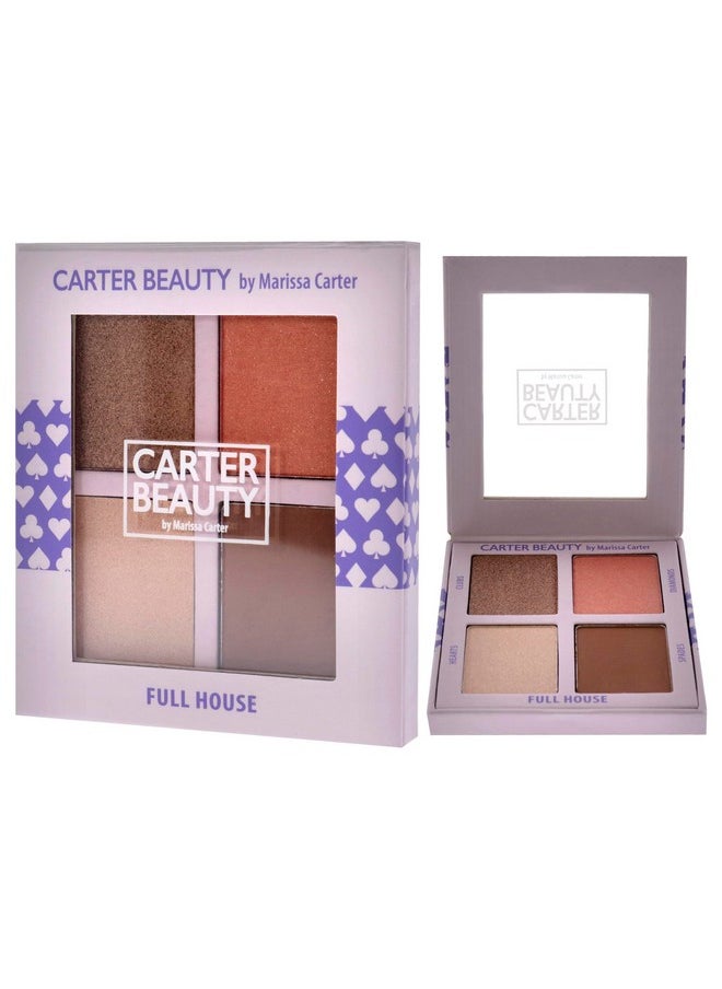 Carter Beauty Full House Palette - Blush And Highlighters
