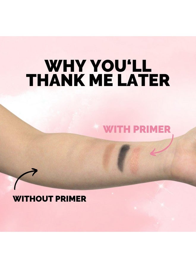 Elizabeth Mott - Thank Me Later Eye Primer for Long-Lasting Eyeshadow Gripping Formula, Shine & Oil Control, Pore Minimizer, Hides Wrinkles & Fine Lines, Prevent Creasing for All-Day Eye Wear - 10 g