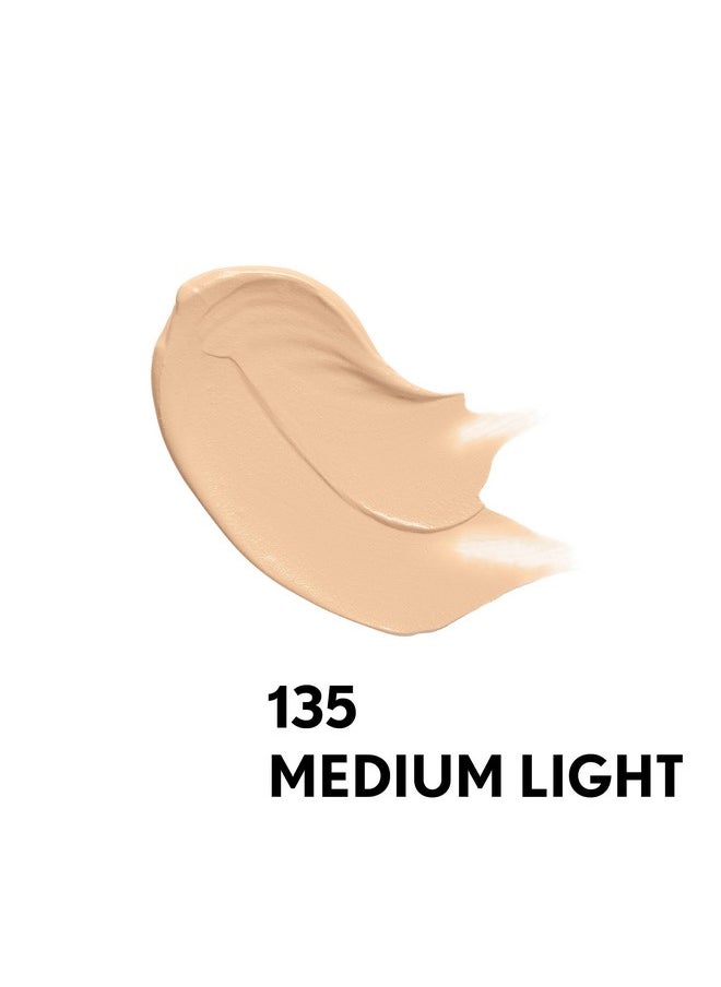 COVERGIRL Advanced Radiance Age Defying Foundation Makeup, Medium Light 135, 1 Ounce (packaging may vary)