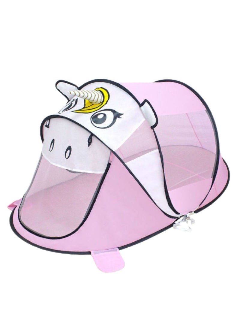 Home Smart Kids Tents for Kids Playing and Sleeping Birthday Party Decoration Play House Tent  For Boys And Girls Indoor and Outdoor Tent (Unicorn Tent)