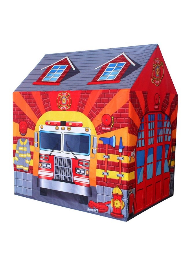 POCO DIVO Fire Station Play Tent Kids Pretend Playhouse