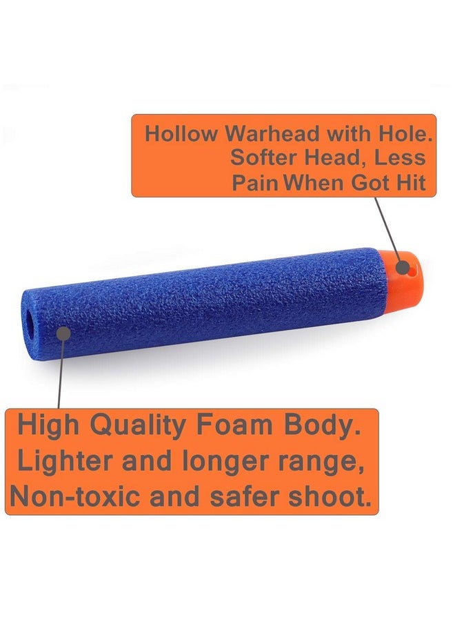 Compatible with Nerf Darts Bullets - 1000 Pack Darts Refill Pack Compatible with Nerf N-Strike Elite Series Guns Party Supplies, Universal Dart Ammo Pack for Toy Gun with Storage Bag (Red and Blue)