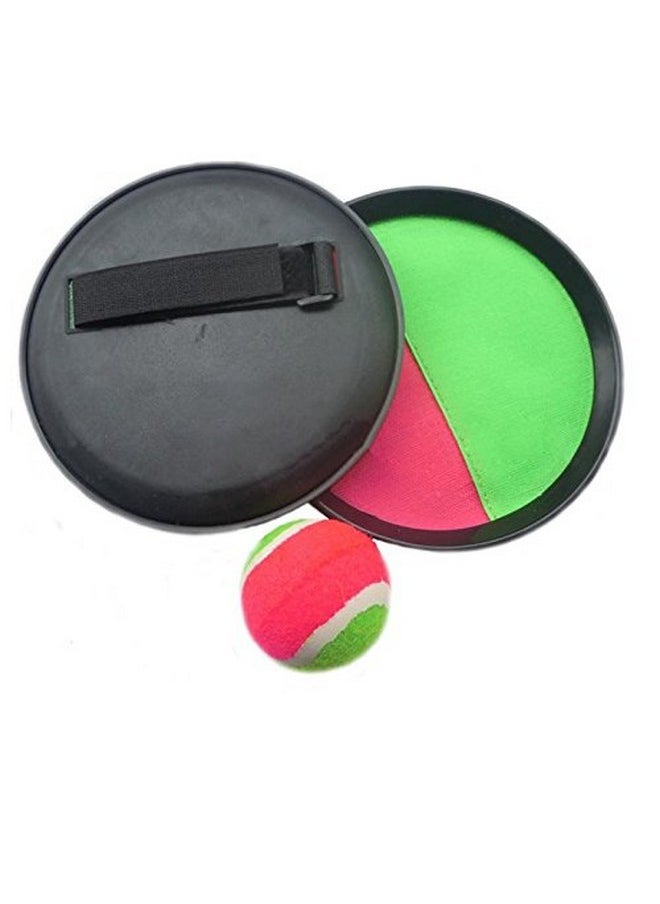 YMCtoys Kids Toys Toss and Catch Ball Set with 4 Paddles 2 Balls Outdoor Games for Kids Beach Pool Yard Games Toys for 3-12 Years Old Boys Girls Kids Adults Family
