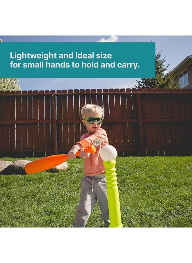 Toddler & Little Kids Replacement T Ball Baseball Balls - Oversized Tballs for Little Tikes TotSports T-Ball Set - 6 Set - Safe and Durable Design for Early Baseball Skills Development
