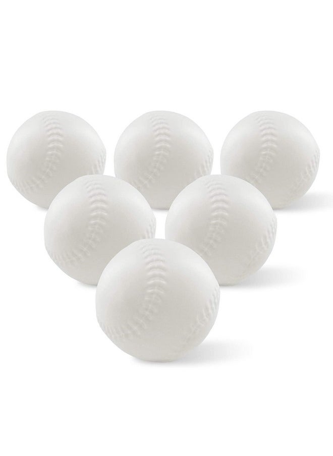 Toddler & Little Kids Replacement T Ball Baseball Balls - Oversized Tballs for Little Tikes TotSports T-Ball Set - 6 Set - Safe and Durable Design for Early Baseball Skills Development