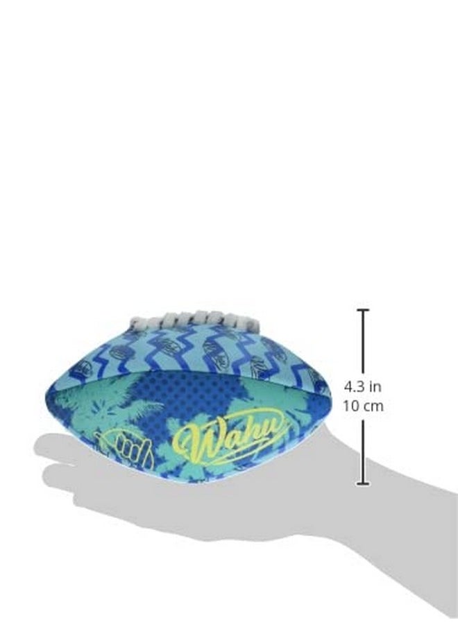 Wahu 100% Waterproof Mini Beach Football with Real Laces for in and Out of Water Play, 6.5