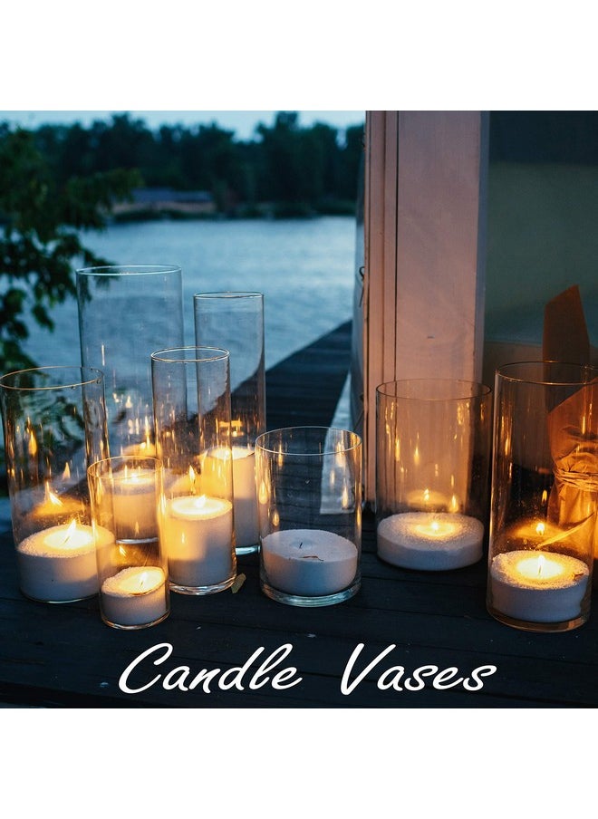 CYS Excel Glass Cylinder Vase (H:10
