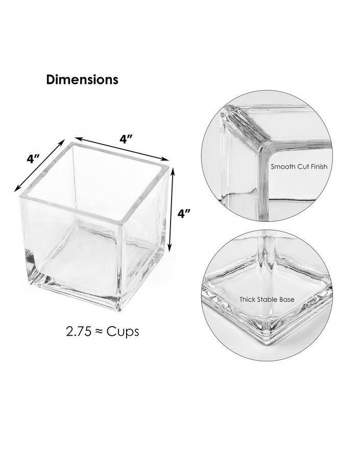 CYS EXCEL Glass Cube Vase 4
