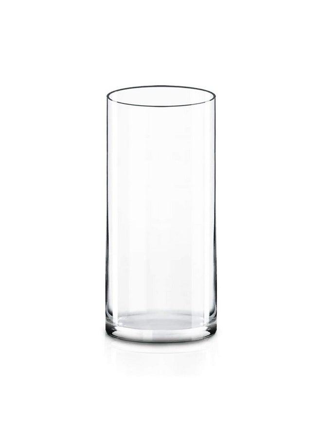 CYS Excel Clear Glass Cylinder Vase (H:9