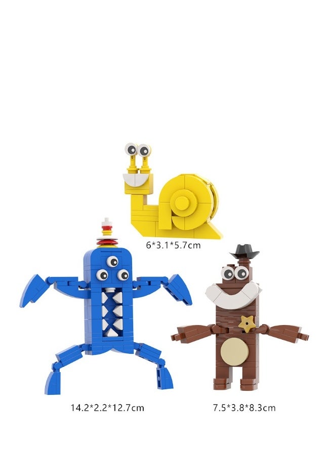 198 Pcs 3-Pieces Mini Set Of Toy Building Blocks Second Quarter Garten Of Banban Gifts For Children'S Day Ideas Toys Gifts For Adult  Kids