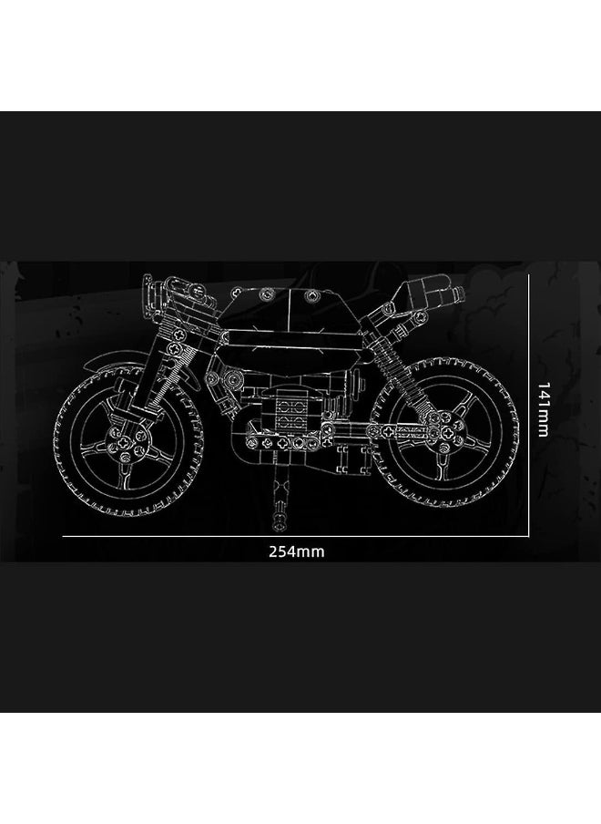 Racing Motorcycle Model Assembly Kit, Suitable For Adults And Children To Collect Building Block Toys As Gifts