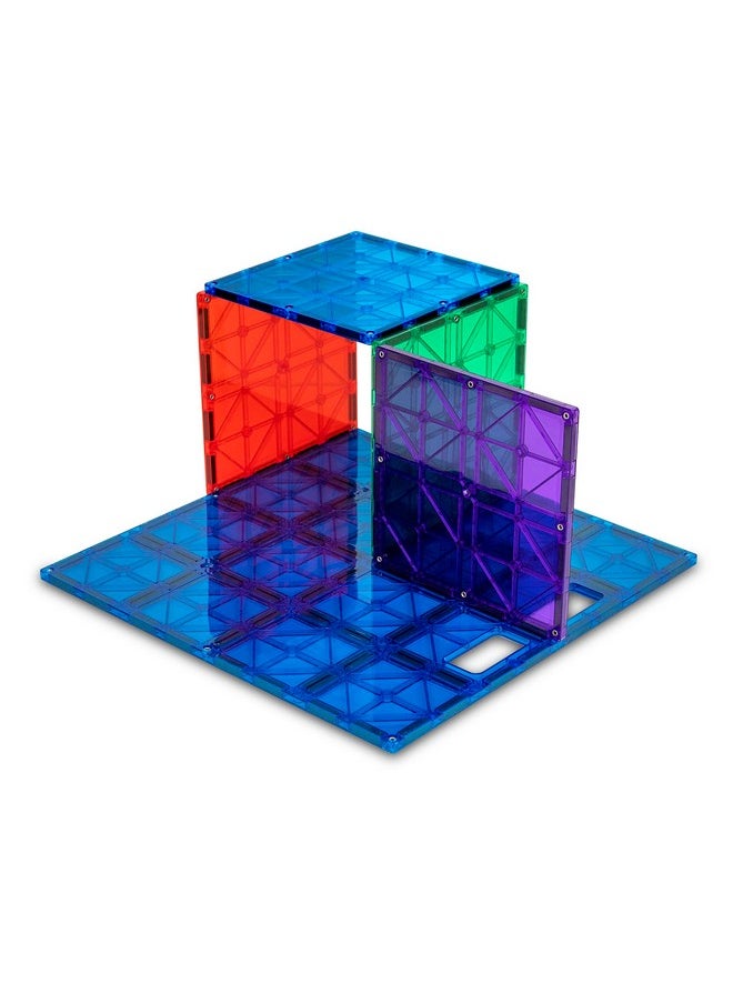 Playmags Super Durable Building Stabilizer Set, Great Add On to All Magnet Tiles Sets, Works with All Leading Brands 1-12