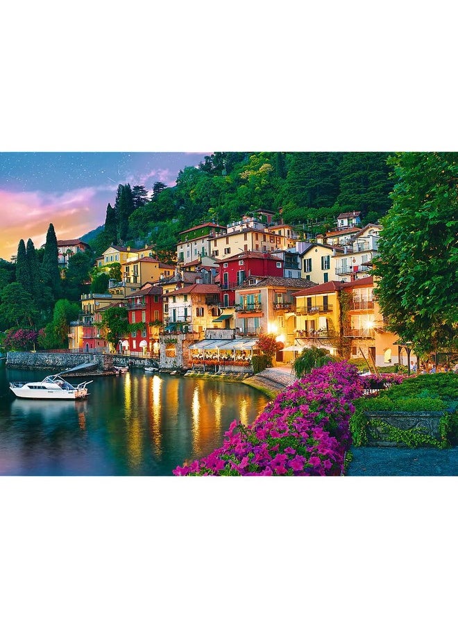 Trefl Lake Como, Italy 500 Piece Jigsaw Puzzle Red 19