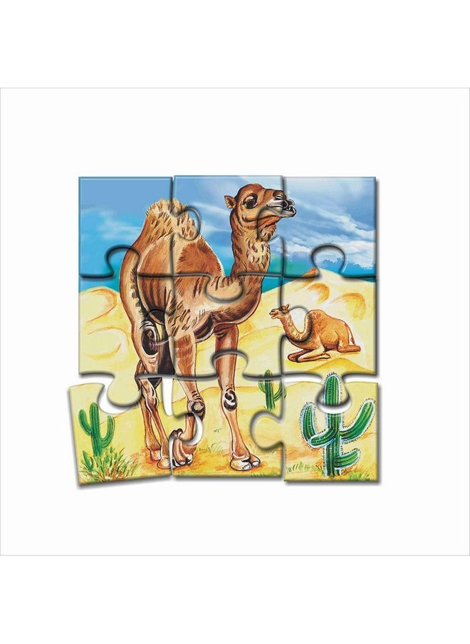 Creative’s Animal Puzzles Part-3 | Jigsaw Puzzles for Kids |Skill Development | Educational Puzzles for Kids | Gift for Boys & Girls 16 to 14 Pieces Puzzles |Ages 4 & Up