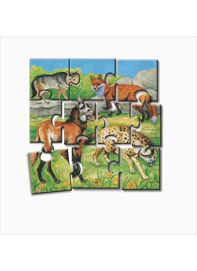 Creative’s Animal Puzzles Part-4 | Skill Development Jigsaw Puzzles for kids | Educational puzzles for kids | Ages 4 & Up 10 to 25 Pieces Puzzles for kids