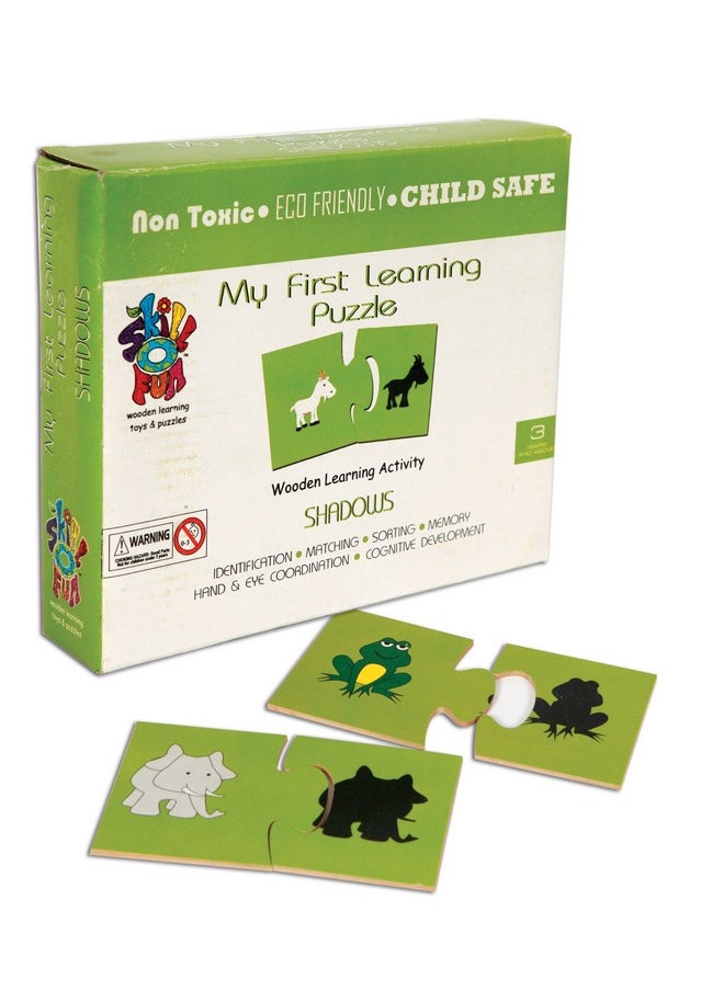 Skillofun My First Learning Puzzle - Shadows for Kid, Multi Color