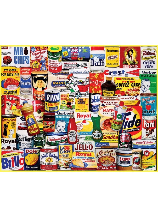 White Mountain Puzzles - Mom's Shopping List - 1000 Piece Jigsaw Puzzle for Adults