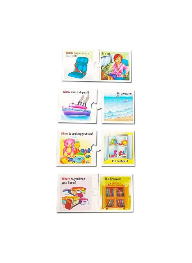 Creative's WH Series | Let's Find Out- Where? | Question - Answer Puzzles Game |Learning Games for Kids | Picture Puzzle Game | Preschool Learning Games | Fun Educational Games for Ages 4 & Up