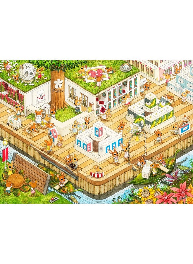 Pintoo Jigsaw Puzzles 1200 Piece for Adults - Smart - The Puzzle Shop Beautiful Plastic Puzzle for Home Decor Zero Dust Easy Storage [H2680]