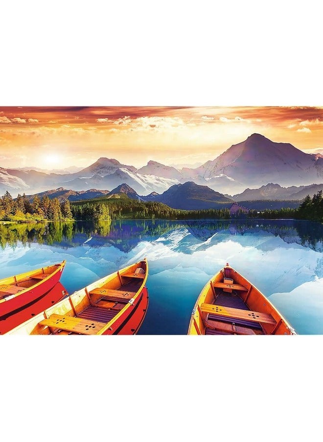 Trefl Crystal Lake 2000 Piece Jigsaw Puzzle Red 38