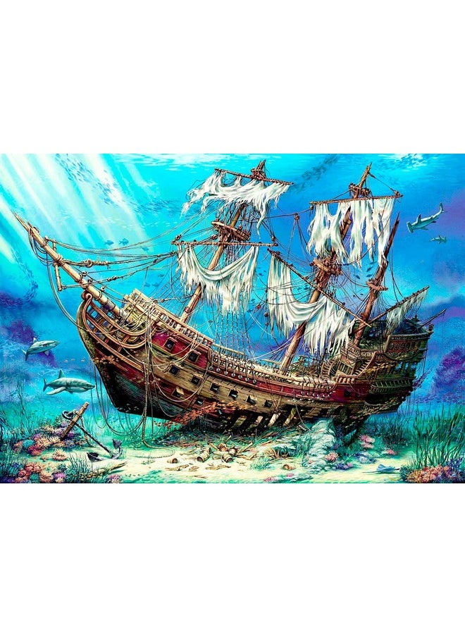 Anatolian Puzzle - Shipwreck Sea, 1500 Piece Jigsaw Puzzle, #4558 (ANA4558) Multicolor