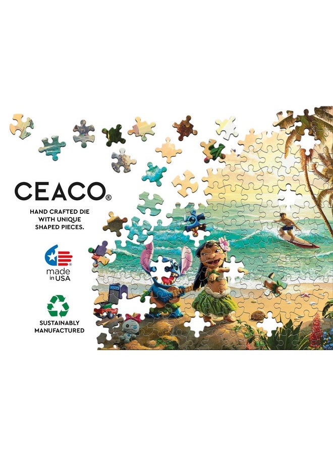 Ceaco - Thomas Kinkade - Disney - Lilo and Stitch - 1000 Piece Jigsaw Puzzle