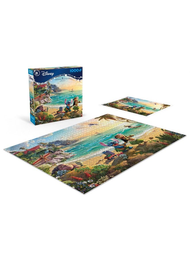 Ceaco - Thomas Kinkade - Disney - Lilo and Stitch - 1000 Piece Jigsaw Puzzle