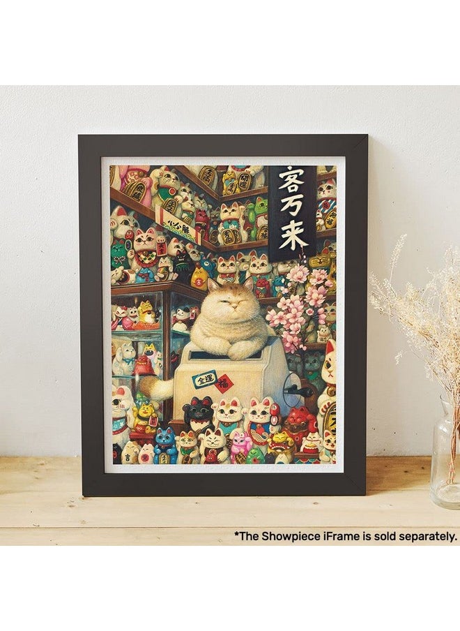 Pintoo Jigsaw Puzzles 1200 Piece for Adults - Phoenix Chan - Maneki Neko's Shop Beautiful Plastic Puzzle for Home Decor Zero Dust Easy Storage [H2696]