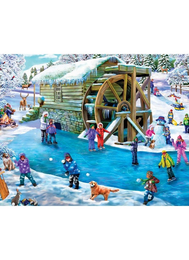 Bits and Pieces - 4-in-1 Multi-Pack - 300 Piece Jigsaw Puzzles for Adults-Each Measures 16